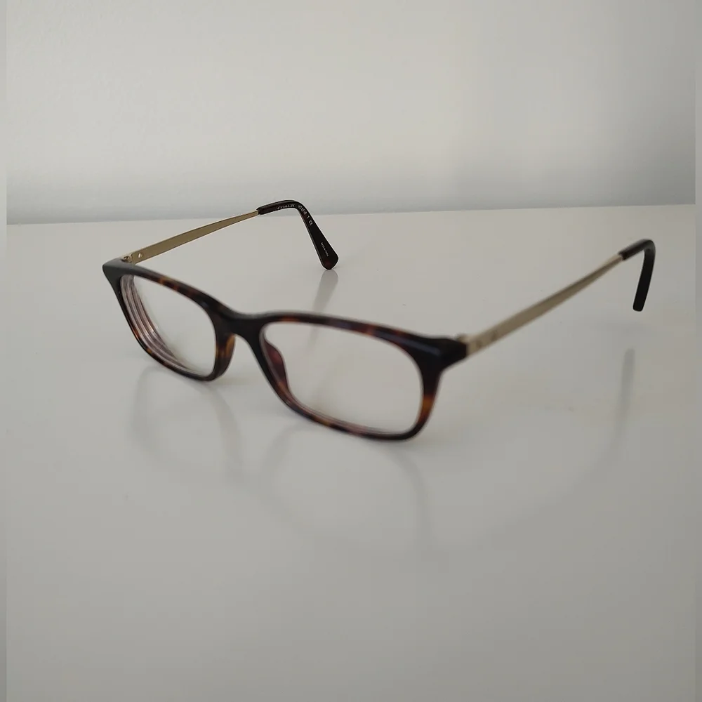 Coach Women's Vintage Dark Tortoise Frames RX Glasses 50 16 140 HC 6110